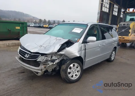 2004 Honda Odyssey Ex-L z USA, uszkodzony, nr VIN 5FNRL18964B121601